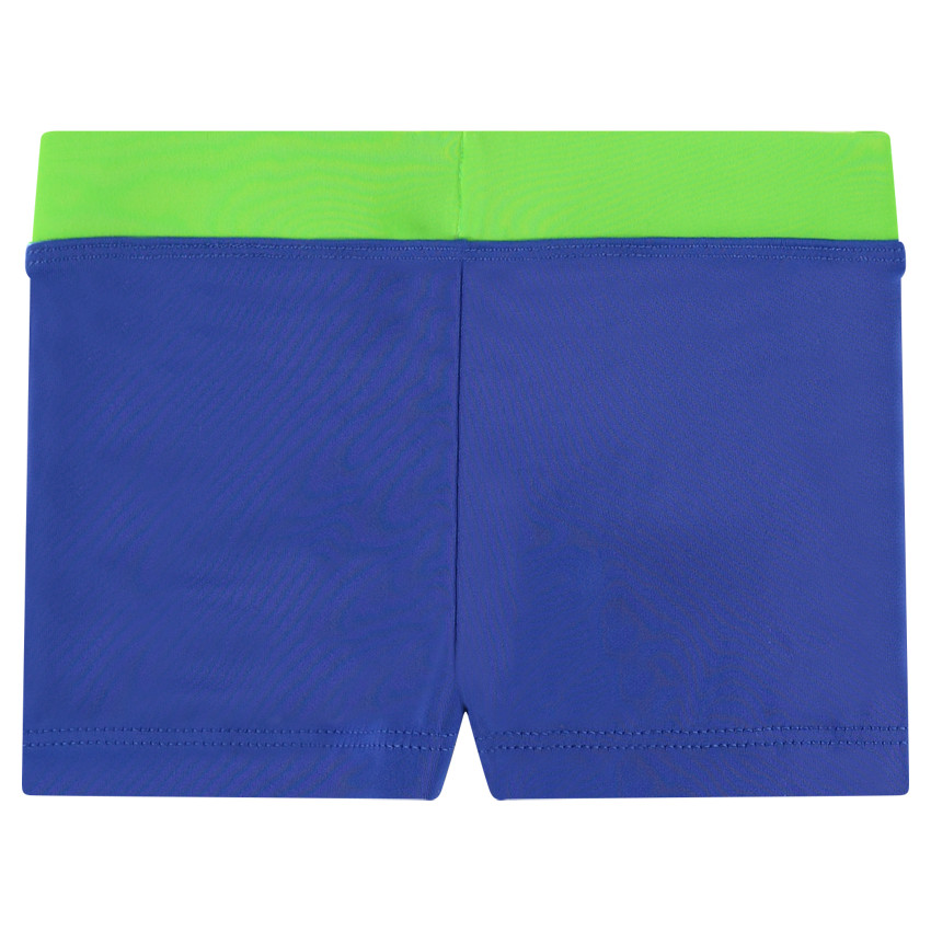 Boxer de bain avec inscriptions et tête de mort printés 