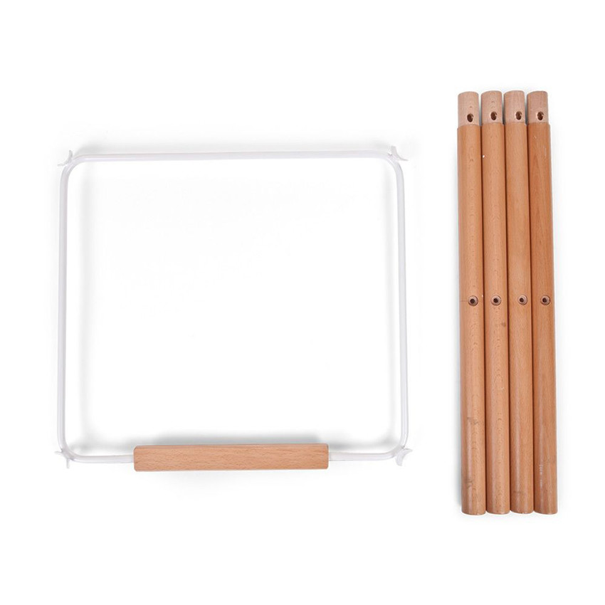 Lot de pieds de chaise haute Evolu 2 + repose pieds 