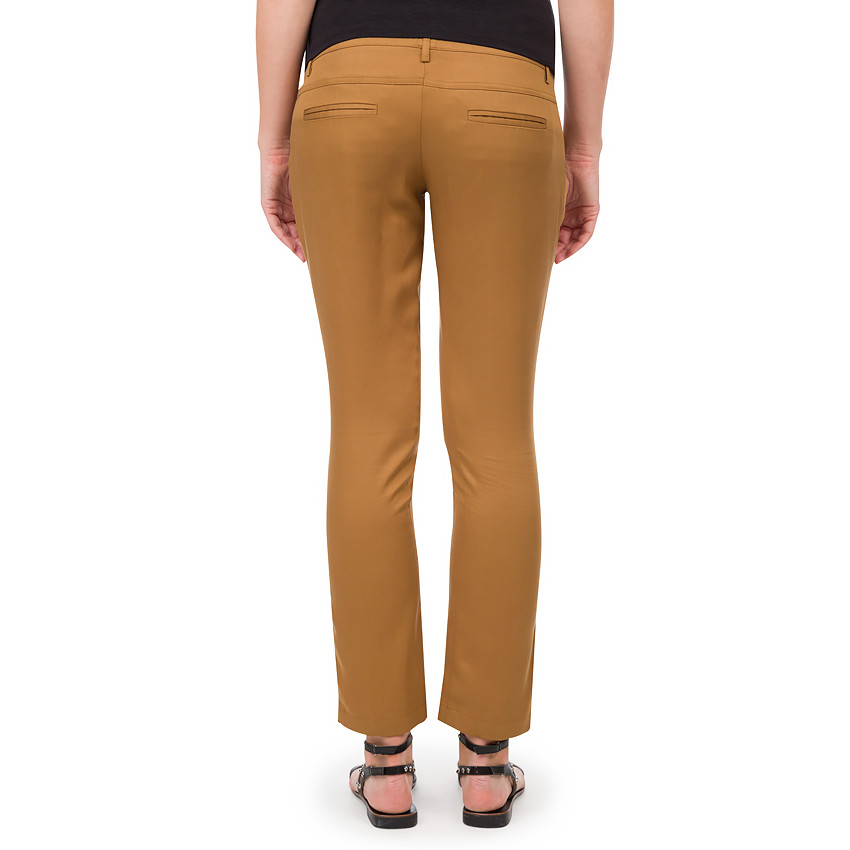 Pantalon de grossesse uni en tencel 