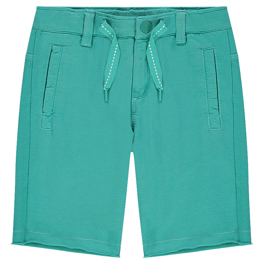 Bermuda en molleton léger surteint 