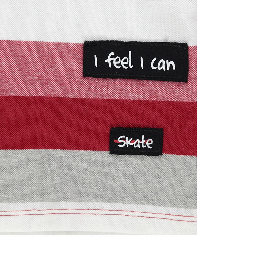 Junior - Polo manches courtes avec col zippé 