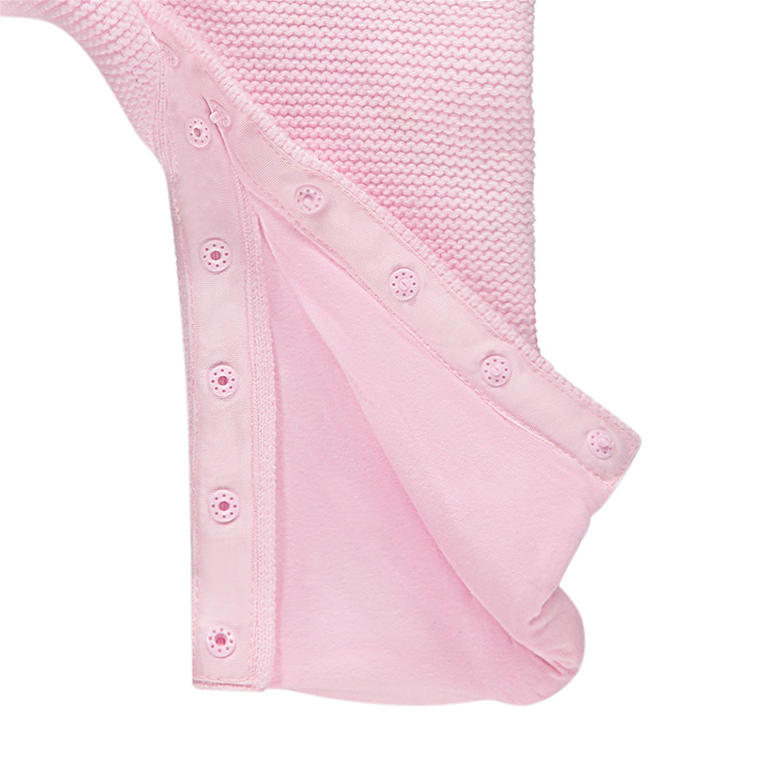 Ensemble combinaison et boléro en tricot avec détails brodés 