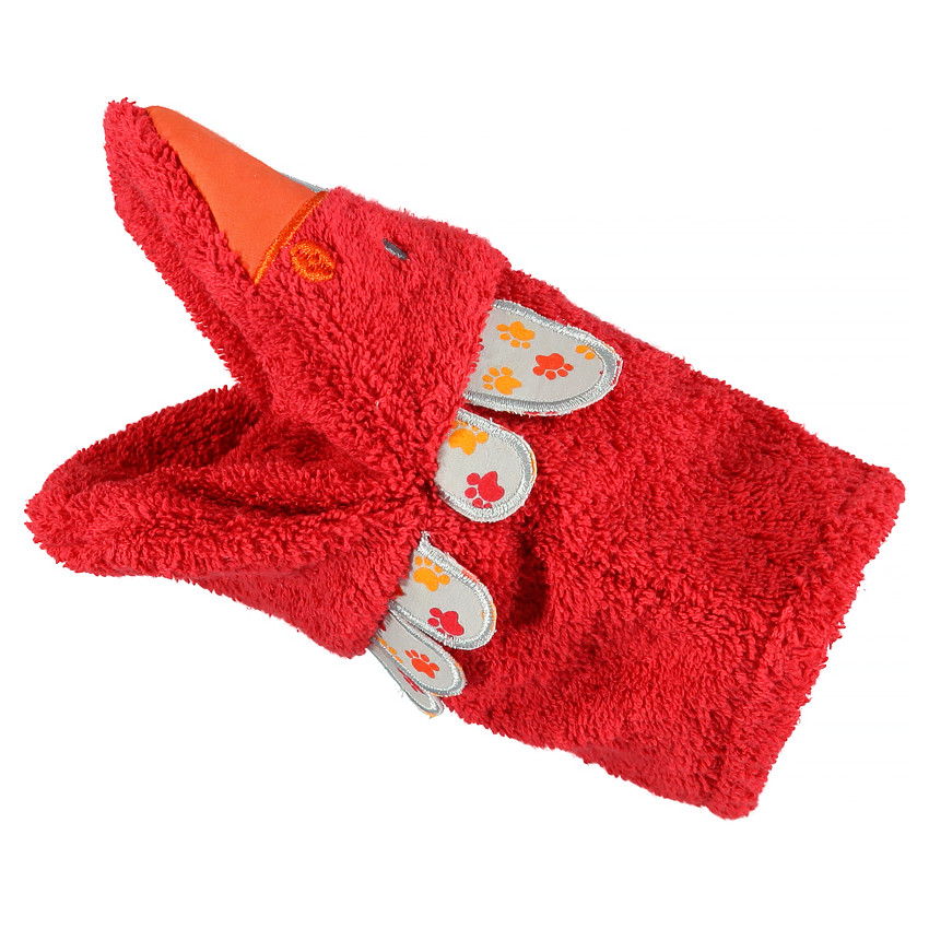 Gant de toilette forme marionnette tête d'animal  