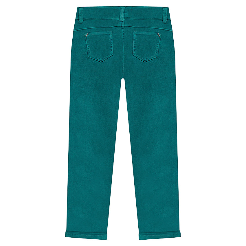 Junior - Pantalon en velours ras uni 