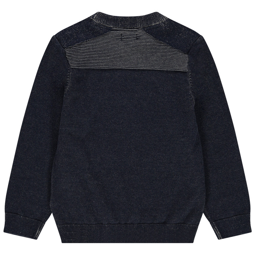 Pull en tricot effet used  