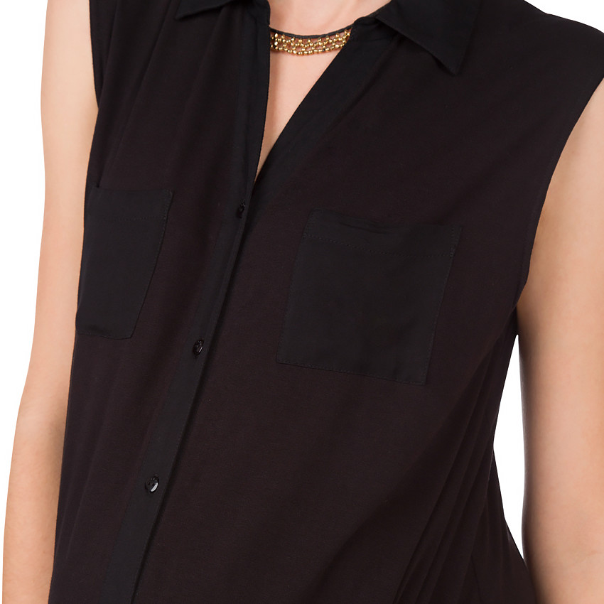 Combinaison longue de grossesse à poches et ceinture 