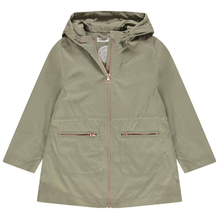 Veste saharienne en toile à poches zippées 