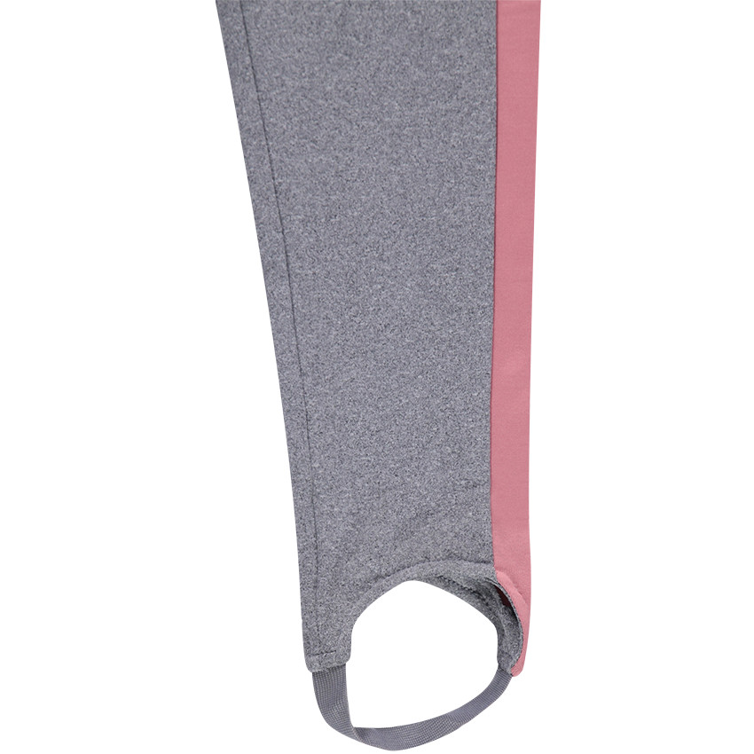 Fuseau avec bandes contrastées et ceinture élastiquée 