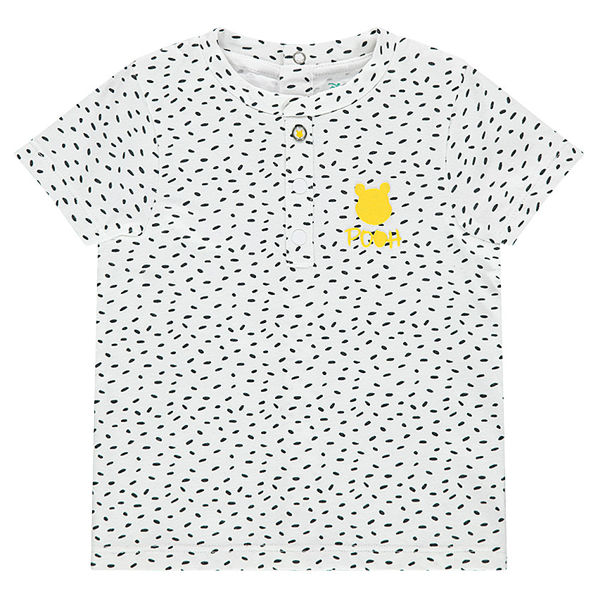 Tee-shirt manches courtes en jersey imprimé all-over avec print Disney Winnie l'Ourson  