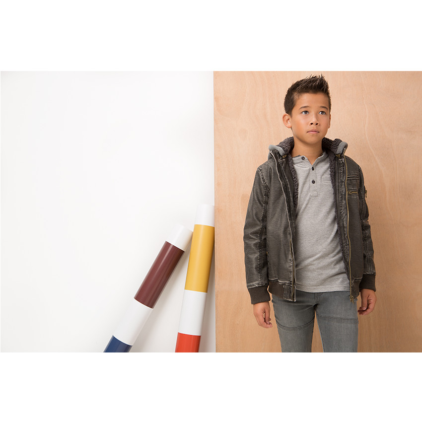 Junior - Jeans skinny effet used 