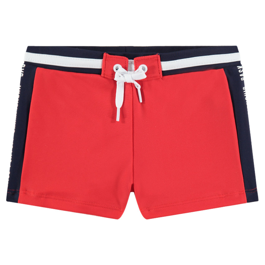 Boxer de bain avec inscriptions printées 