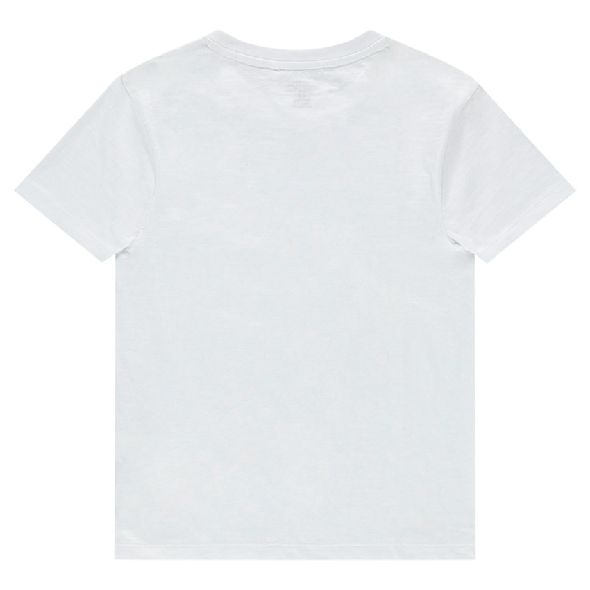 Junior - Tee-shirt manches courtes en jersey uni avec print fantaisie 