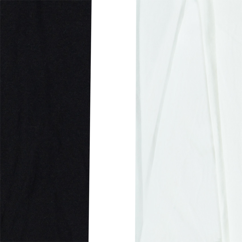 Lot de 2 paires de collants fins unis 