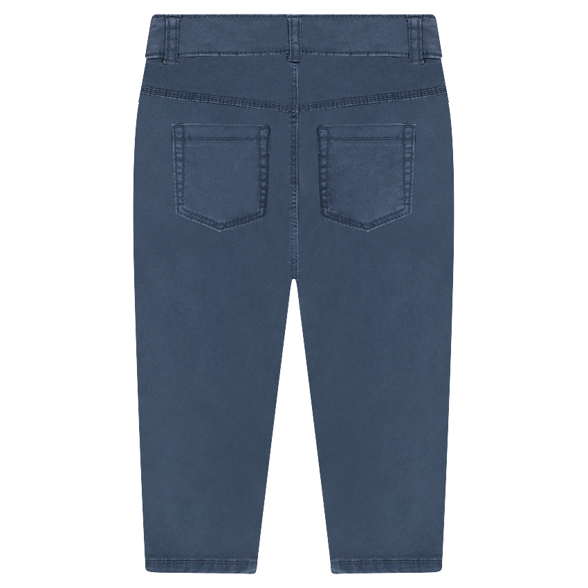 Pantalon surteint avec découpes à croisillons 