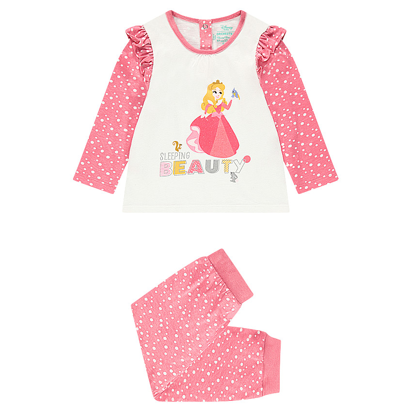 Pyjama en jersey avec haut print Princesse Aurore Disney 