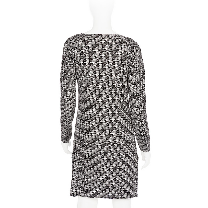 Robe de grossesse et d'allaitement imprimée avec zip 