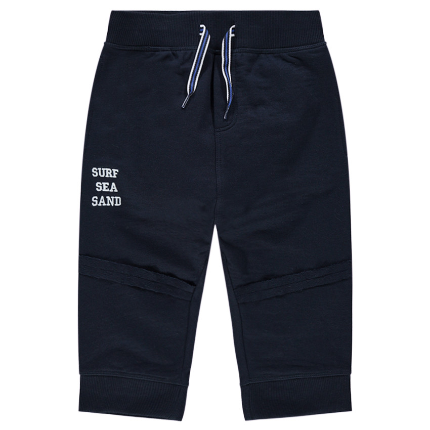 Junior - Bermuda en molleton avec inscriptions brodées 