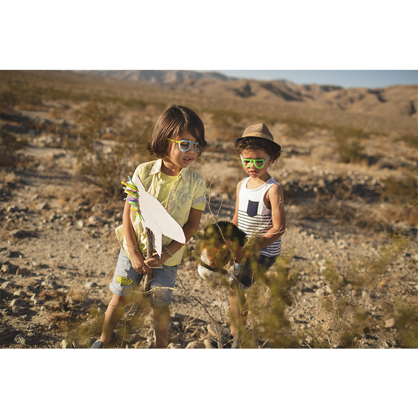 Chemise manches courtes avec imprimé végétal all-over 