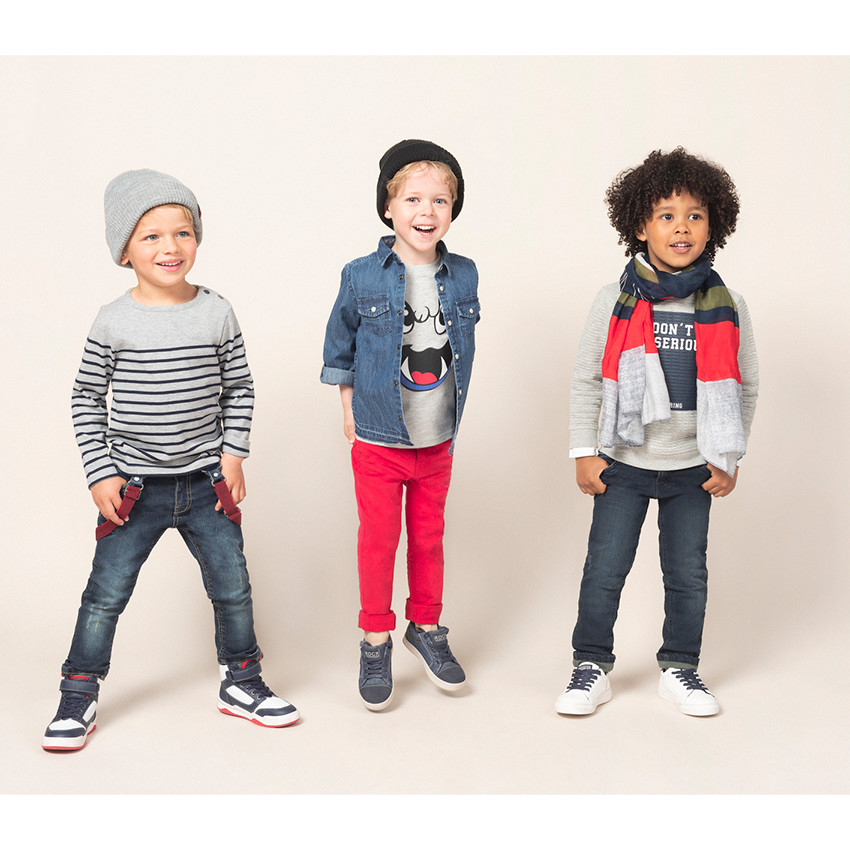 T-shirt manches longues en jersey avec print fantaisie 