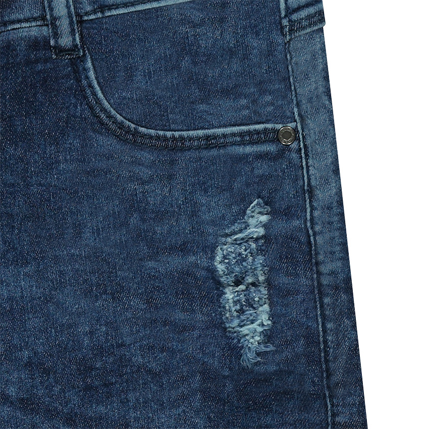 Junior - Jegging effet used et crinkle 