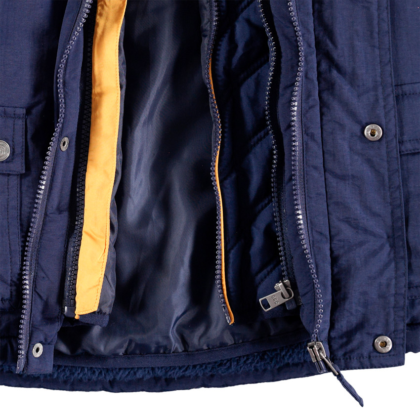 Junior - Parka 2 en 1 avec doudoune sans manches intégrée 