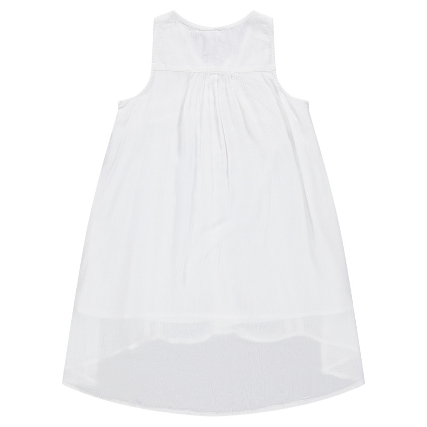 Junior - Tunique sans manches fluide en crépon 