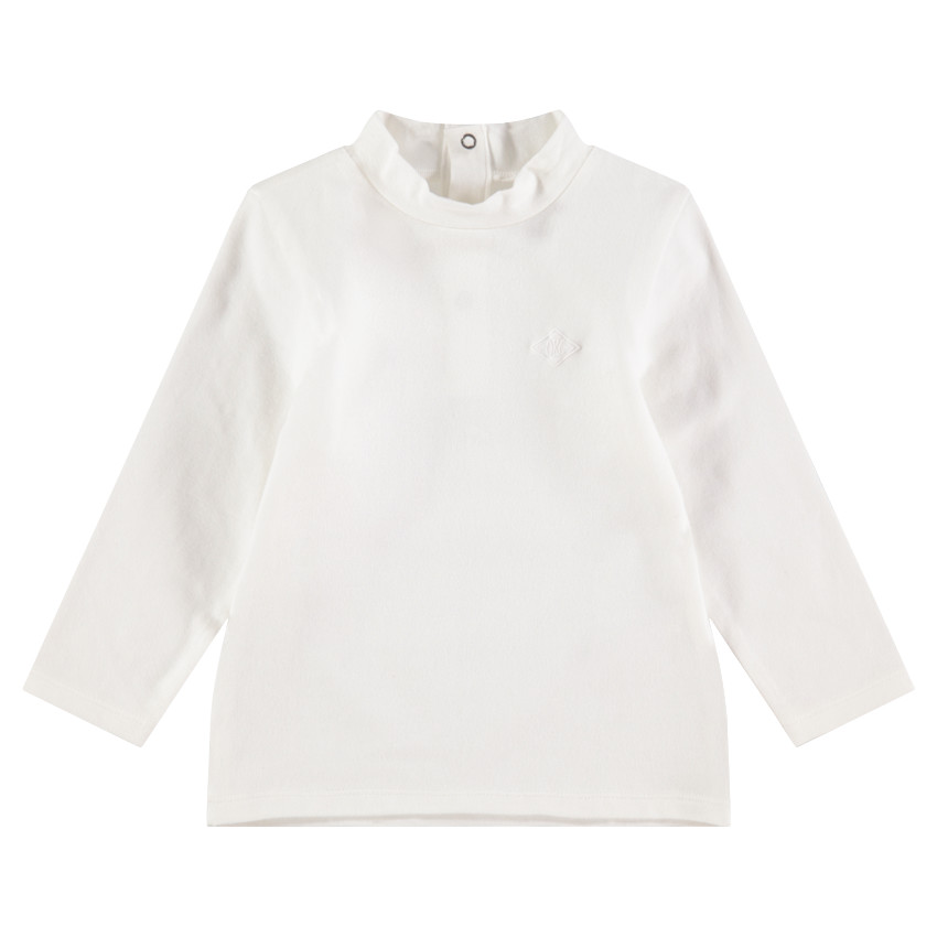 Sous-pull col cheminée avec logo printé 