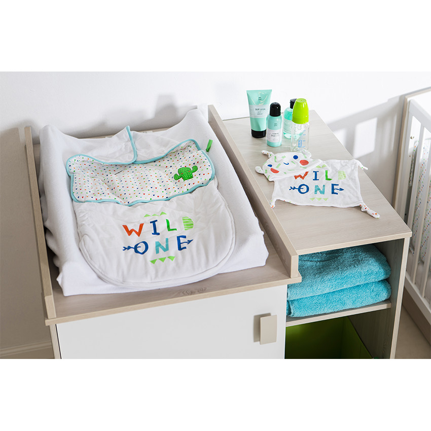 Nid d'ange en jersey avec cactus patché 