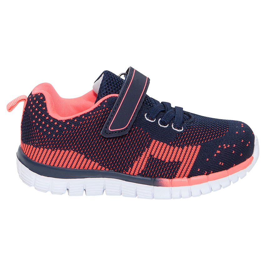 Baskets basses fantaisie avec scrath et lacets élastiques 