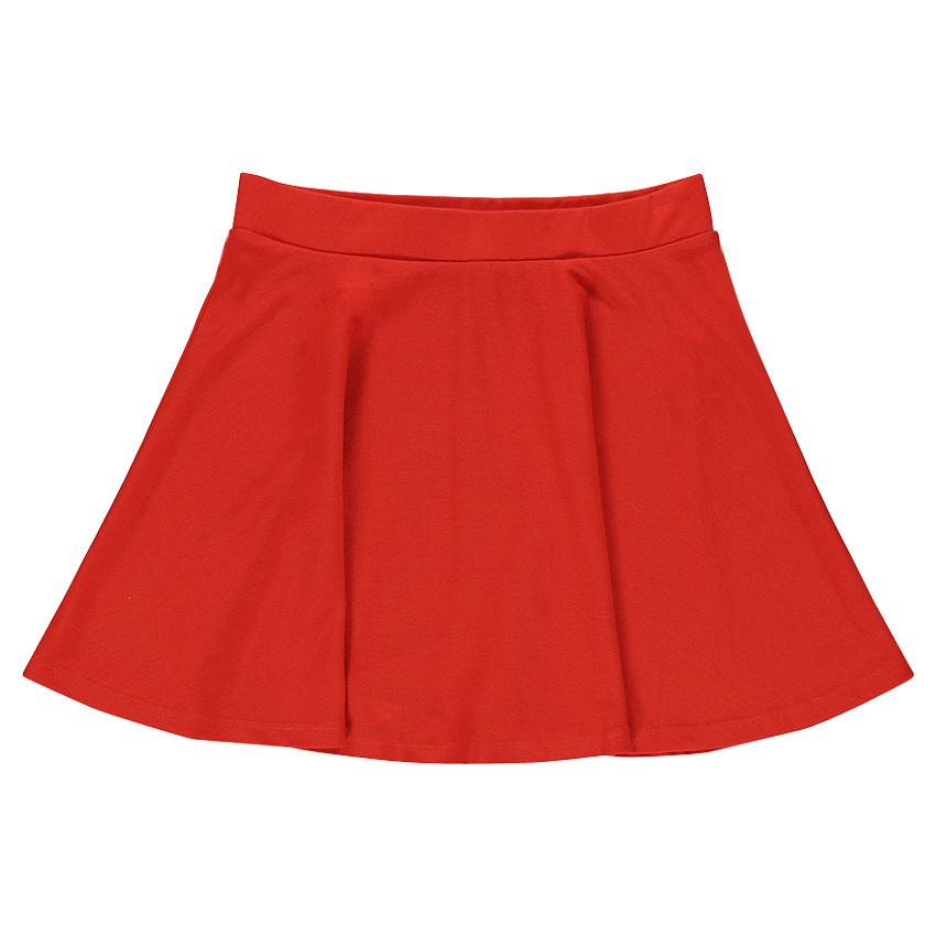 Junior - Jupe rouge esprit patineuse 