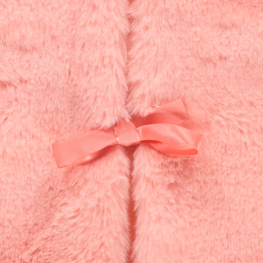 Gilet sans manches en sherpa doublé jersey 