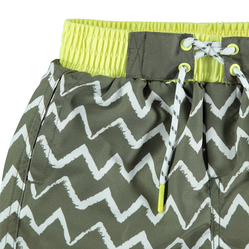 Short de bain avec motif graphique all-over 