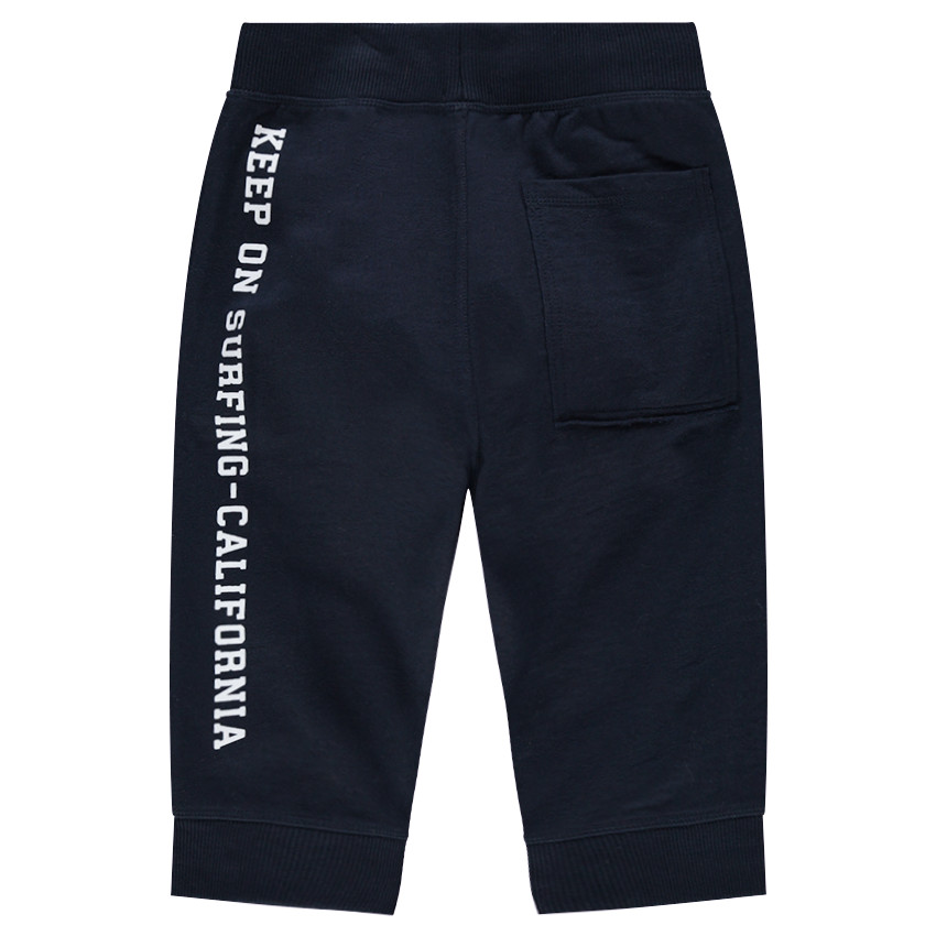 Junior - Bermuda en molleton avec inscriptions brodées 