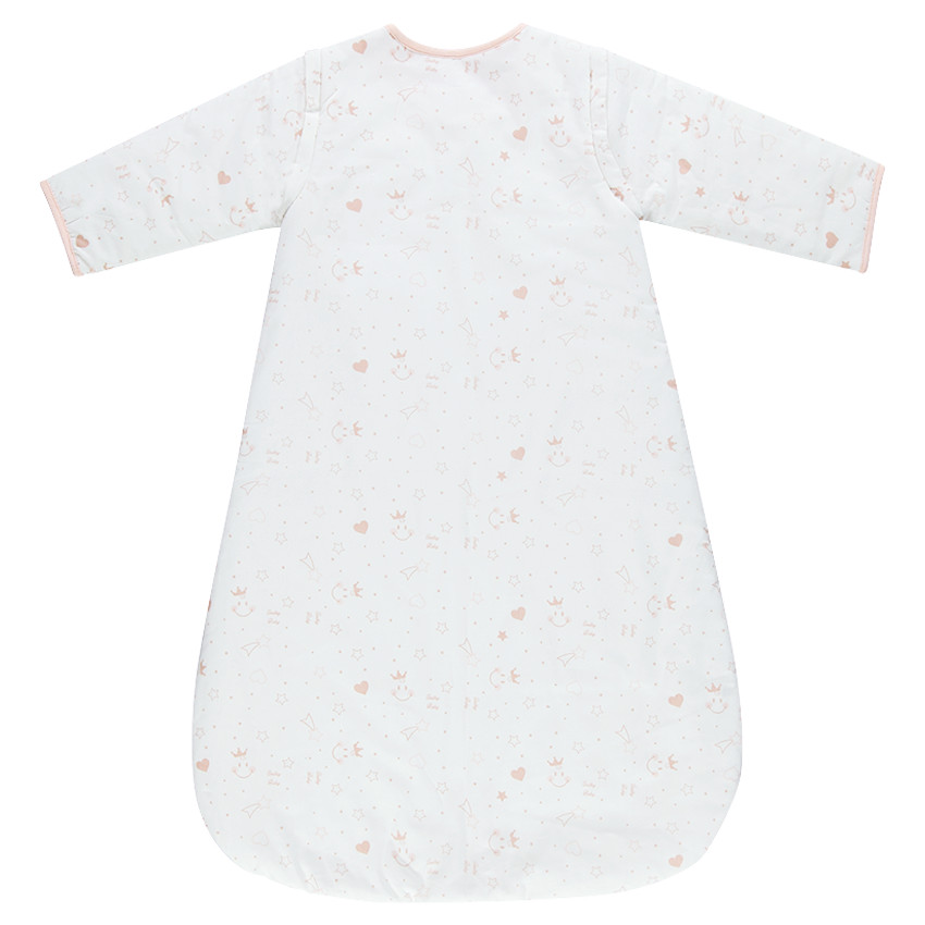 Turbulette en popeline avec manches amovibles Smiley  