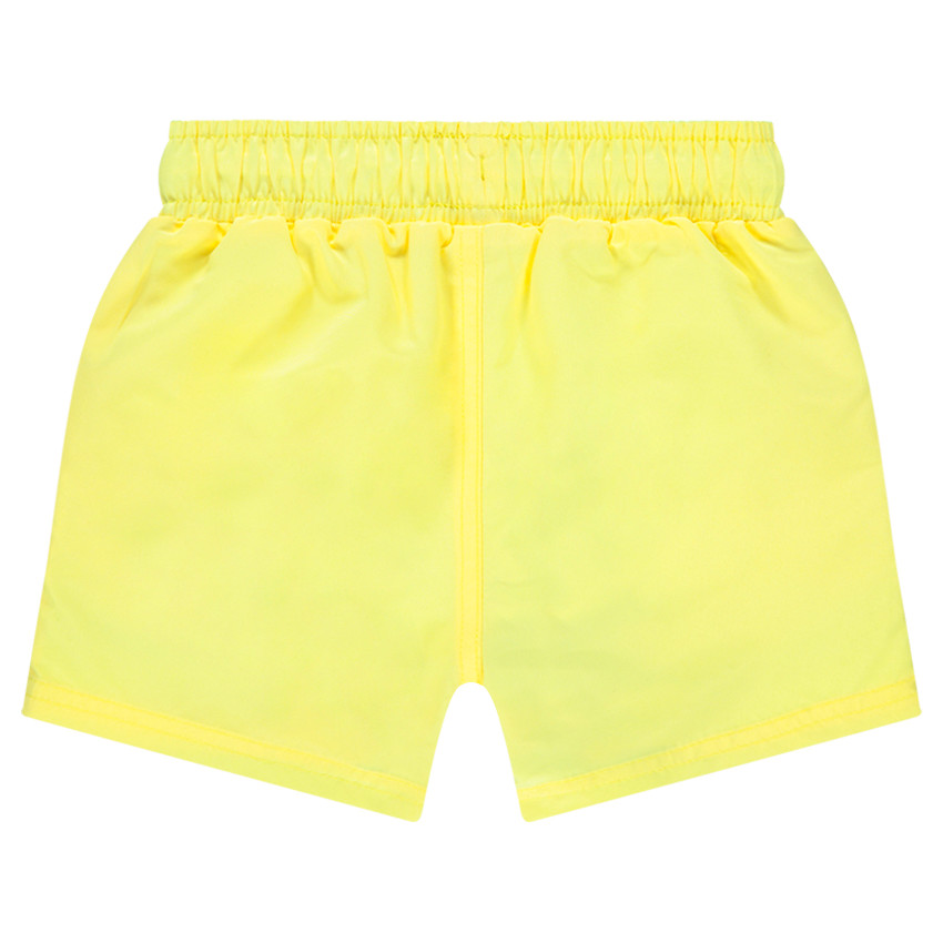 Short de bain en microfibre avec print fantaisie 