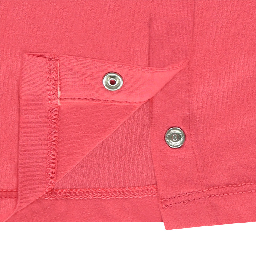 Sous-pull en jersey avec print végéta et ouverture pressionnée dos 