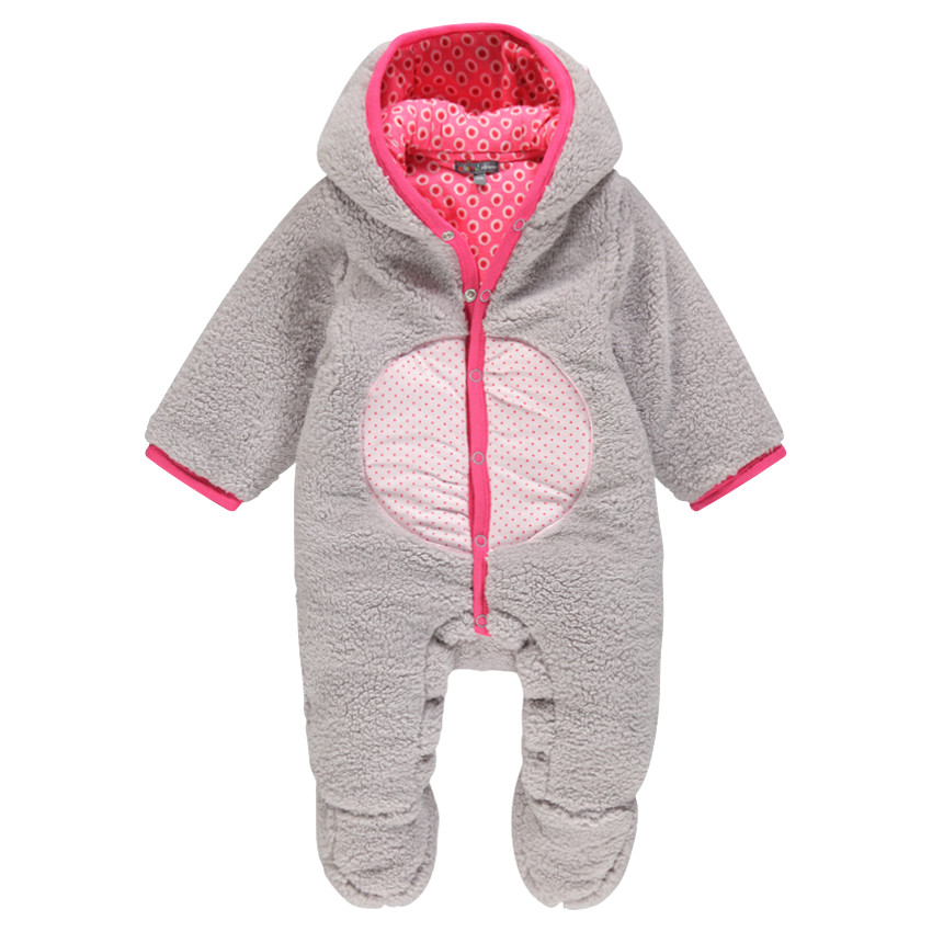 Combinaison sherpa doublée jersey avec oreilles de chat 