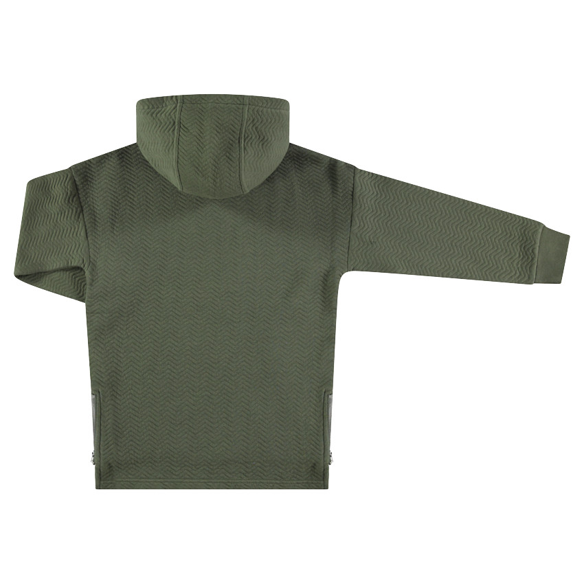 Junior - Sweat à capuche en molleton fantaisie avec texte printé 