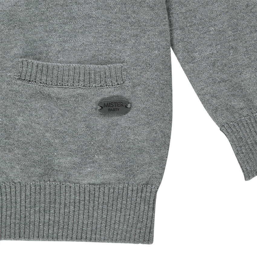 Gilet en tricot à poches 