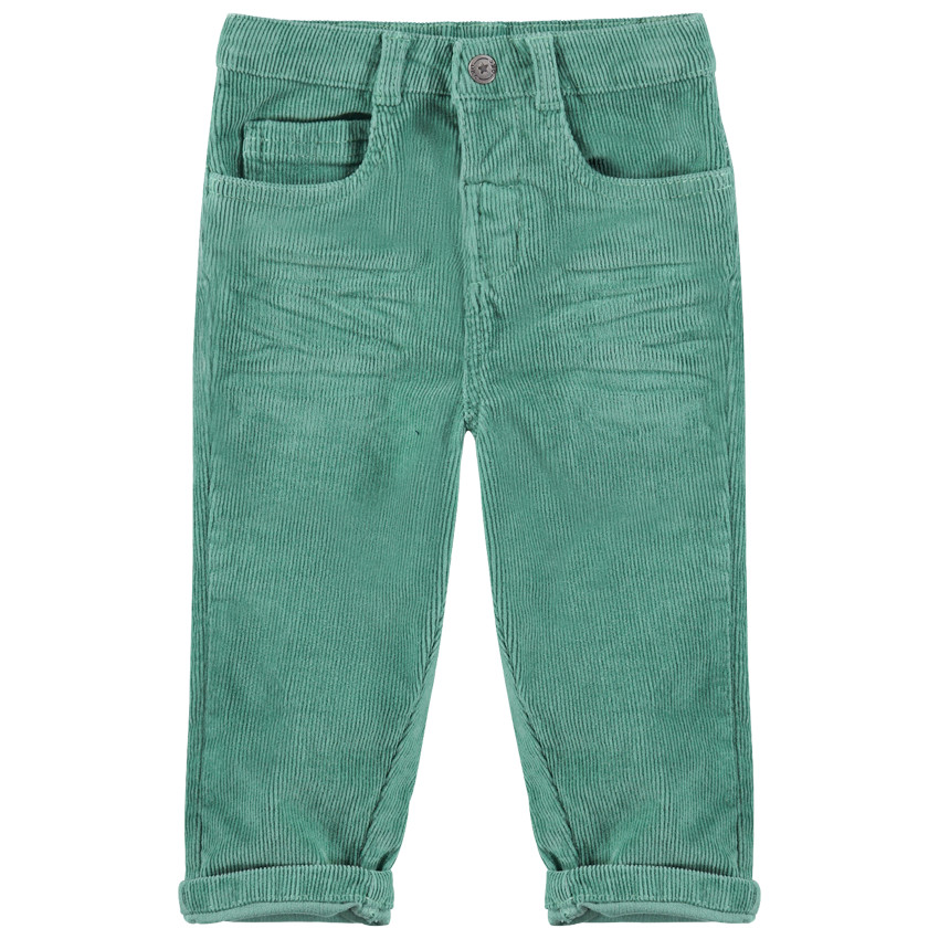 Pantalon en velours milleraies à poches 