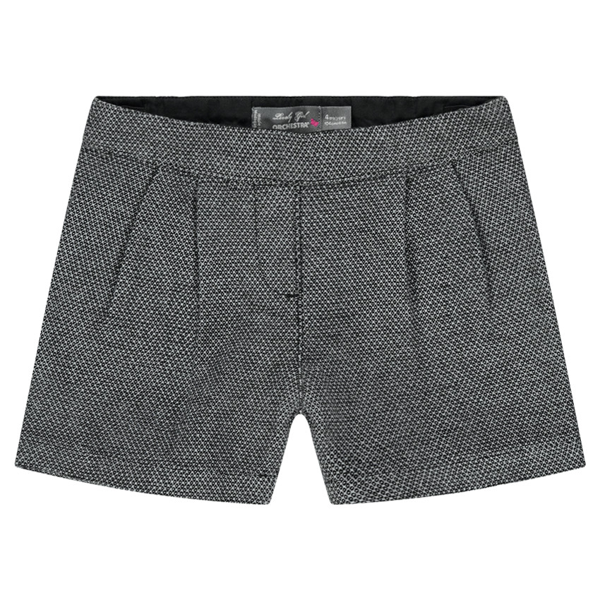 Short en nid d'abeille  