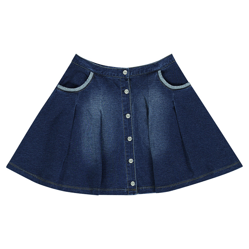 Junior - Jupe en molleton effet jeans 