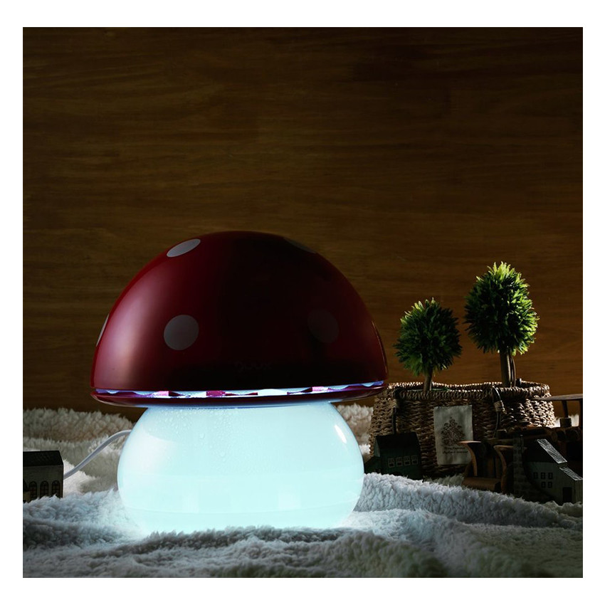 Humidificateur champignon - Rouge 