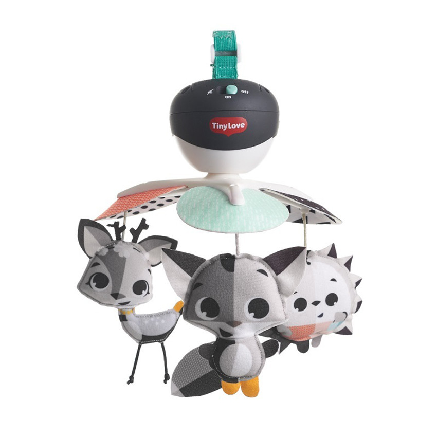 Mobile de voyage musical Black&White 