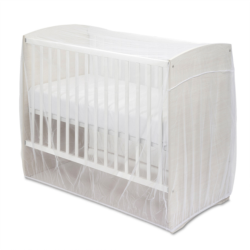 Moustiquaire universelle pour lit pliant - Blanc 