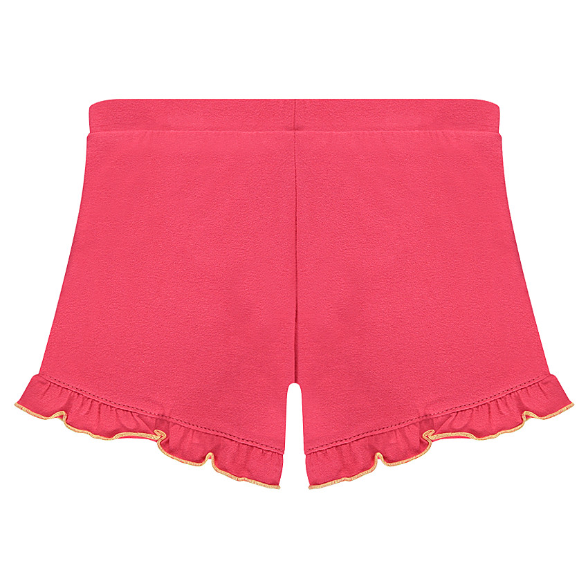 Pyjama en jersey avec débardeur rayé et short uni 
