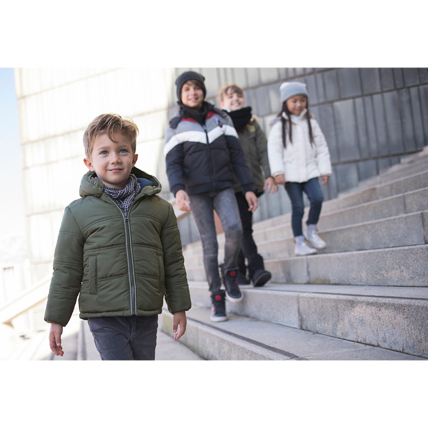 Junior - Sous-pull en jersey avec col cheminée 