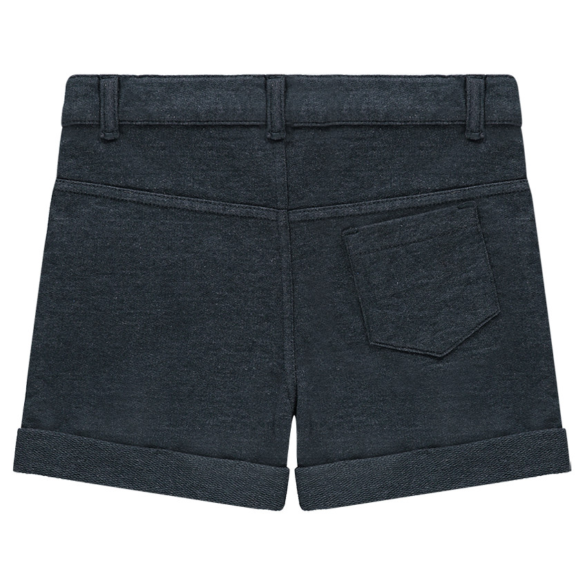 Short en maille chinée  
