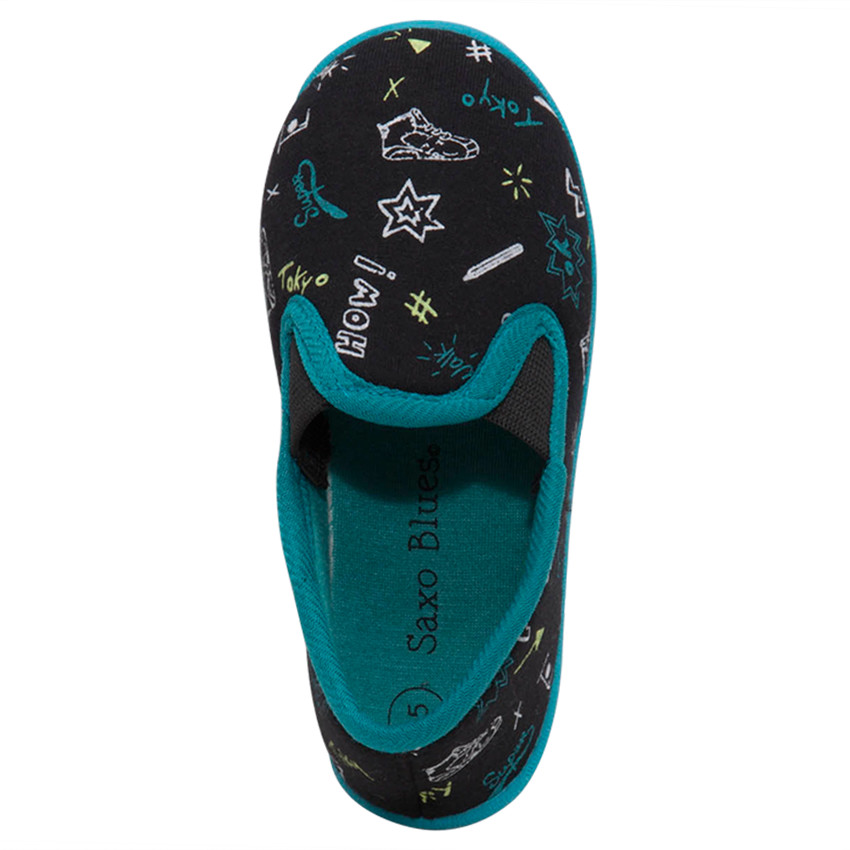 Chaussons bas élastiqués imprimés all-over 