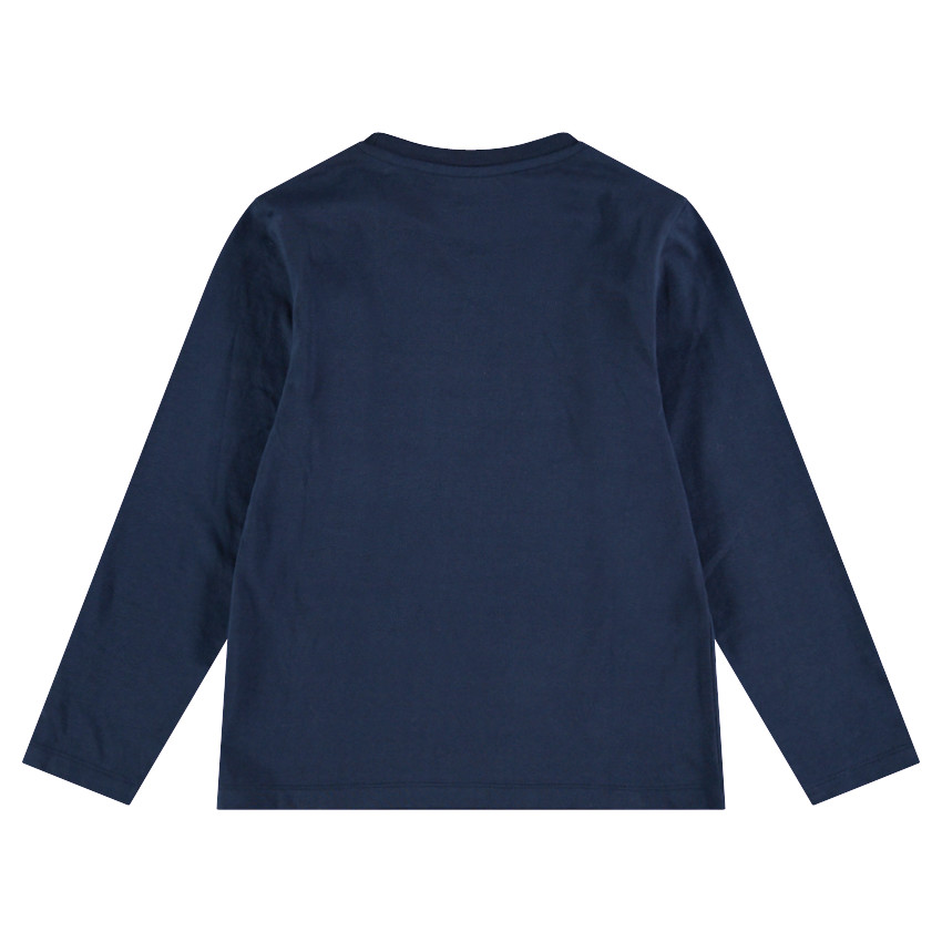 Junior - Tee-shirt manches longues en jersey avec motif USA et sequins magiques 